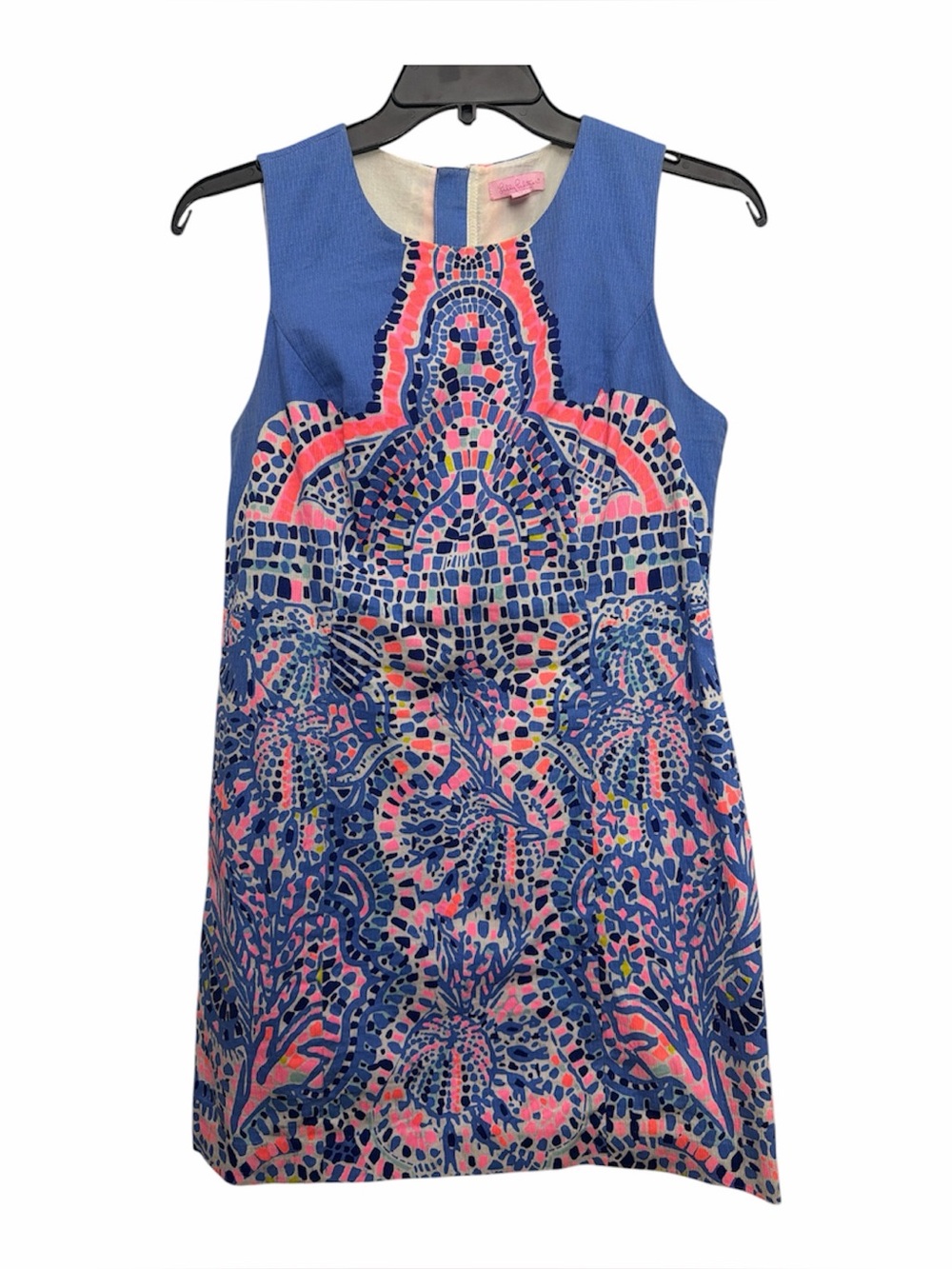 Lilly Pulitzer Mila Shift Dress In Tic Tac Tile Size 12 Colorful Preppy Resort
